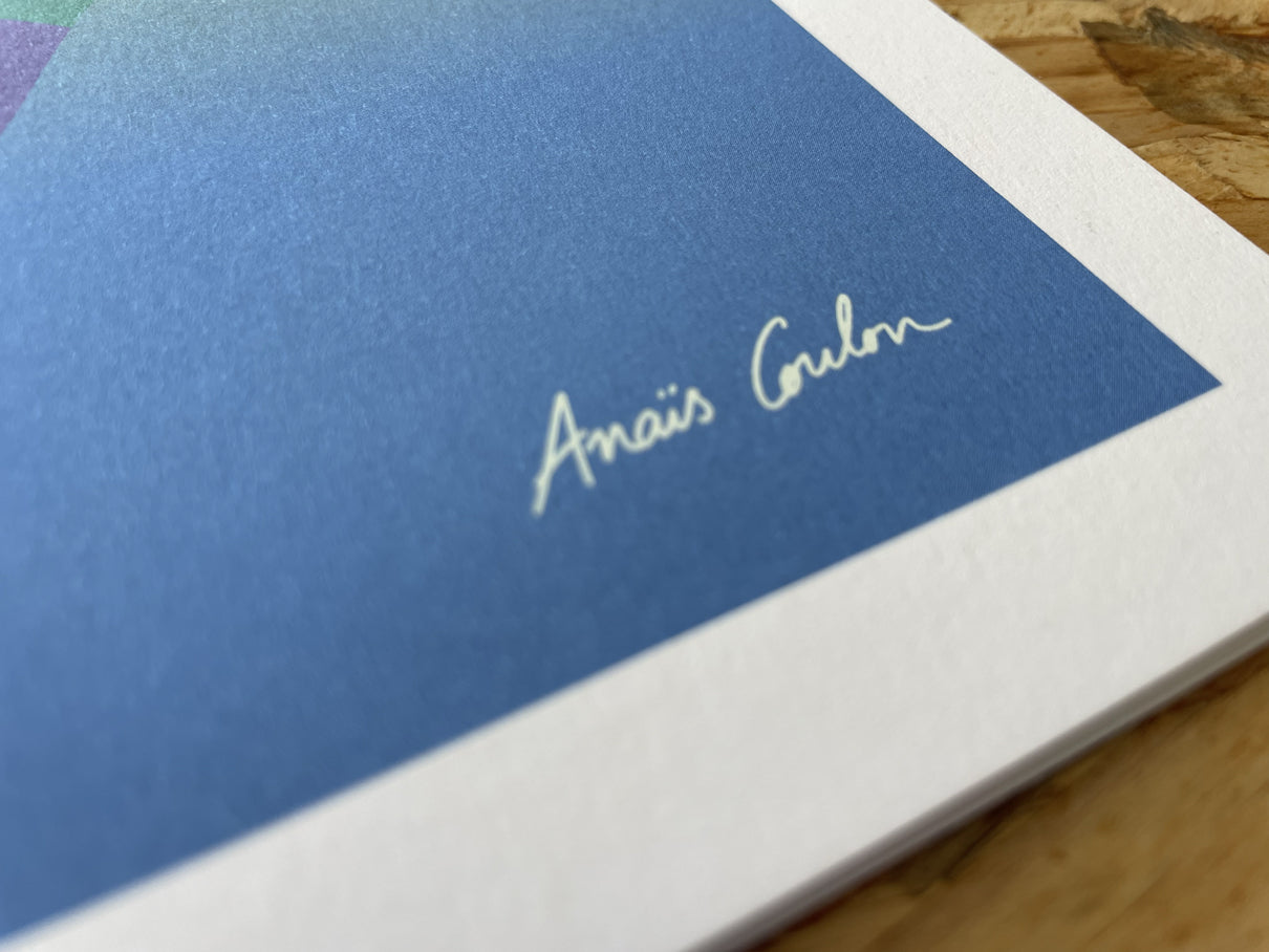 Anaïs Coulon X Grain de plaisir “Julien Masquin” (Tirage d’art + vin)