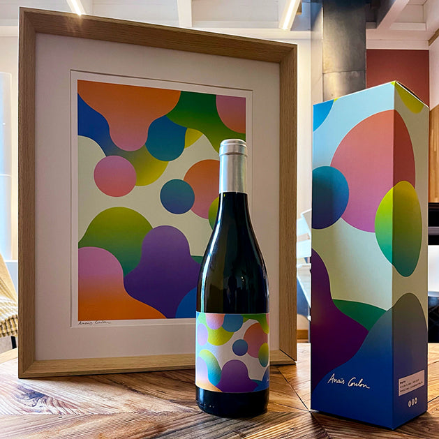 Anaïs Coulon X Grain de plaisir “Julien Masquin” (Tirage d’art + vin)
