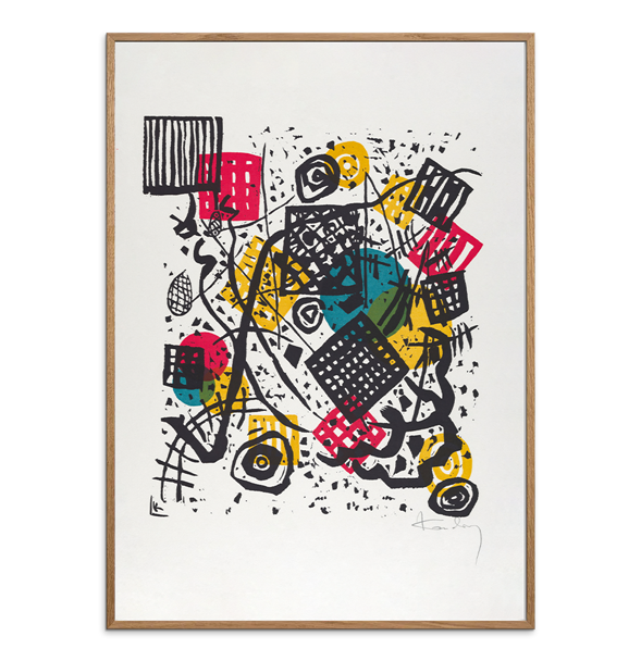 Kandinsky – Small World V (Tirage d’art 30×40 cm, édition limitée Drop’Art)
