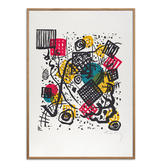 Kandinsky – Small World V (Tirage d’art 30×40 cm, édition limitée Drop’Art)