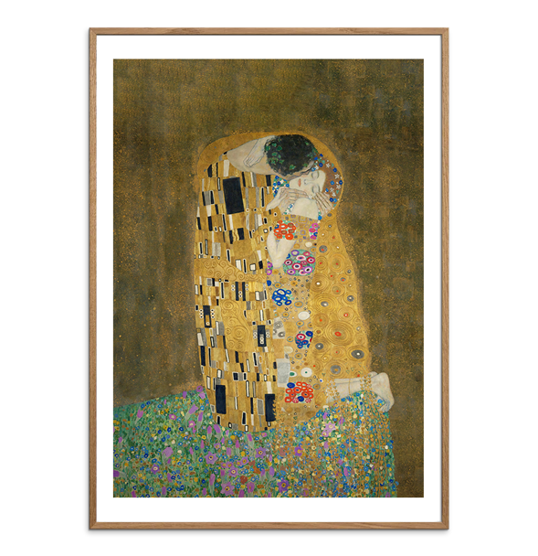 Klimt – Le Baiser (Tirage d’art 30×40 cm, édition limitée Drop’Art)