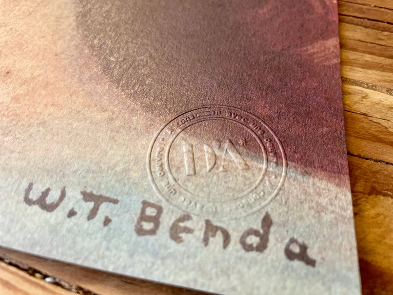 Benda × Jean Esprit – Crozes-Hermitage Blanc (Tirage d’art + vin)