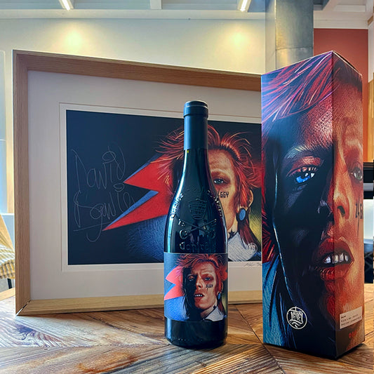 Tehel × Julien Masquin – Châteauneuf-du-Pape Rouge “Mémora” (Tirage d’art + vin)